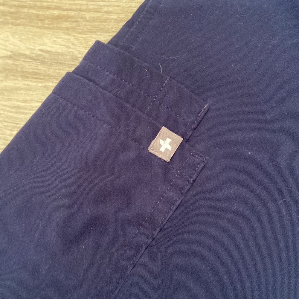 Figs Technical Collection Navy Drawstring Pants - image 2